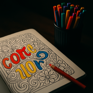 Why Colouring Sarcastic Quotes Is the Stress Relief You Didn’t Know You Needed