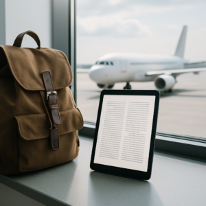 Why ebooks are perfect for readers who travel