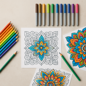 How to Choose the Right Colouring Book Complexity for Your Current Stress Level
