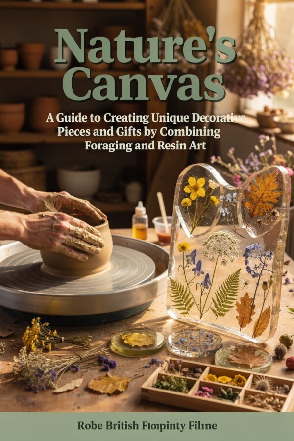 Nature’s Canvas: Crafting Resin Art with Foraged British Wildflowers