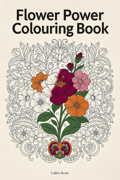 Flower Power Colouring Book