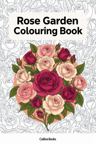 Rose Garden Colouring Book