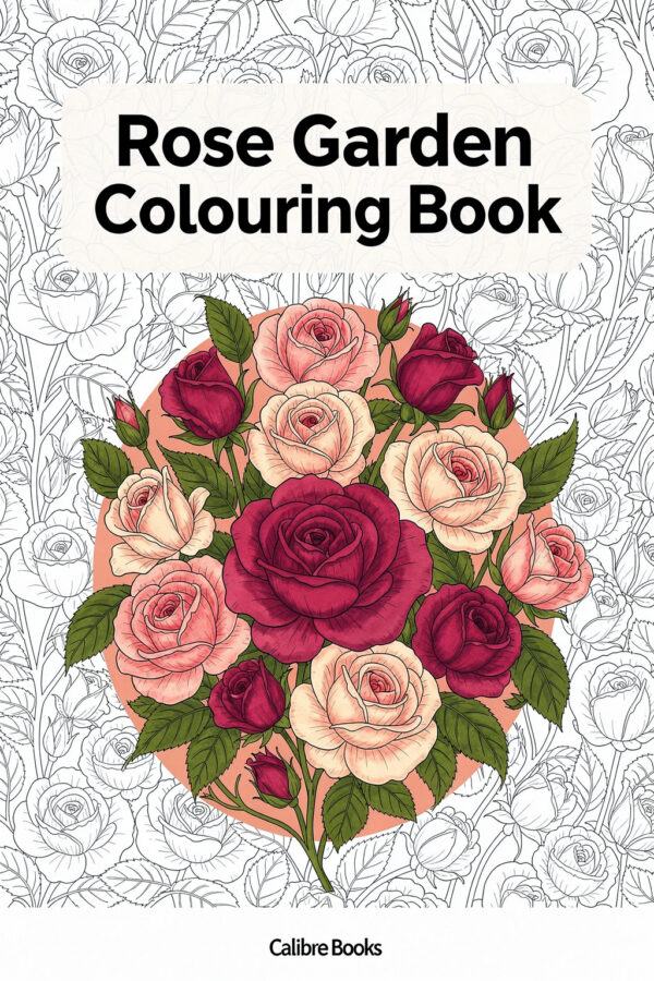 Rose Garden Colouring Book
