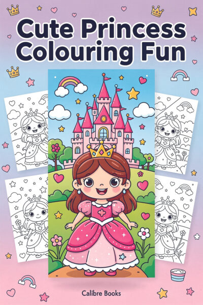 Cute Princess Colouring Fun