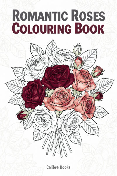 Romantic Roses Colouring Book