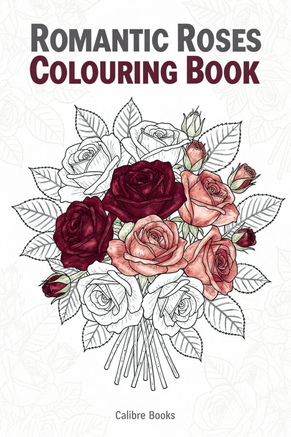 Romantic Roses Colouring Book