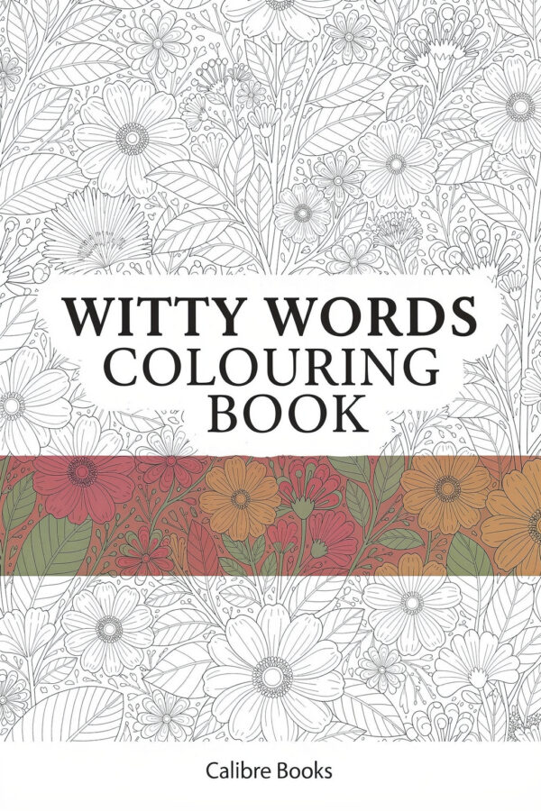 Witty Words Colouring Book
