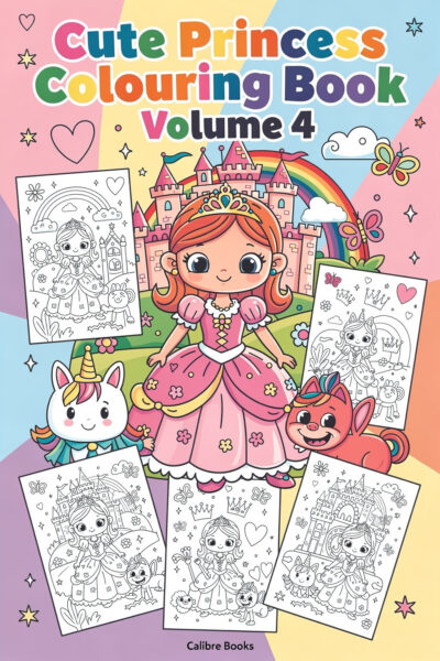 Cute Princess Colouring Book Volume 4