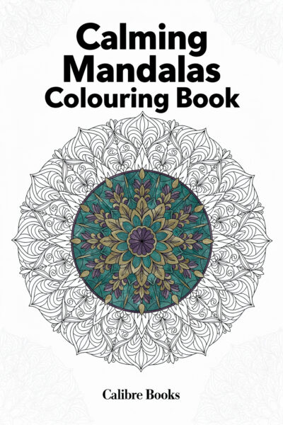 Calming Mandalas Colouring Book