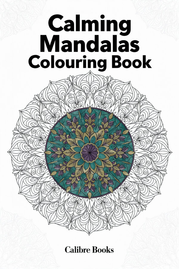 Calming Mandalas Colouring Book