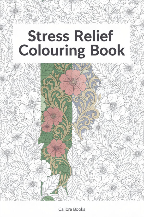Stress Relief Colouring Book