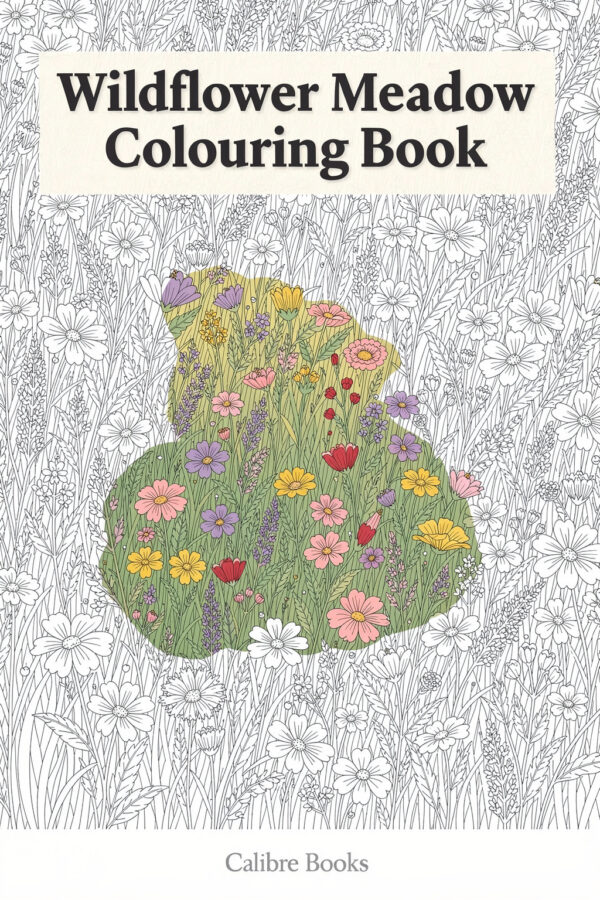 Wildflower Meadow Colouring Book