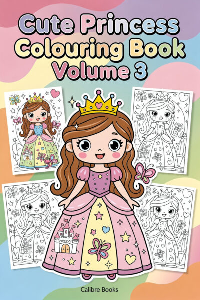 Cute Princess Colouring Book Volume 3