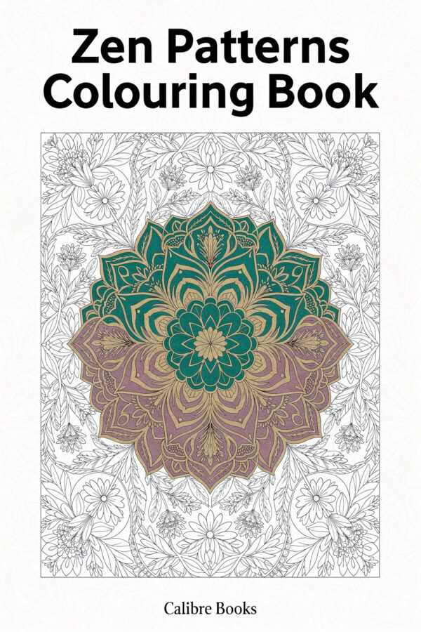Zen Patterns Colouring Book