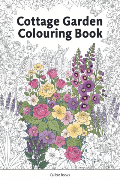 Cottage Garden Colouring Book