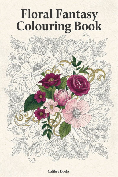 Floral Fantasy Colouring Book