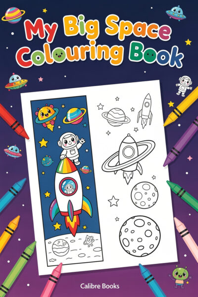 My Big Space Colouring Book