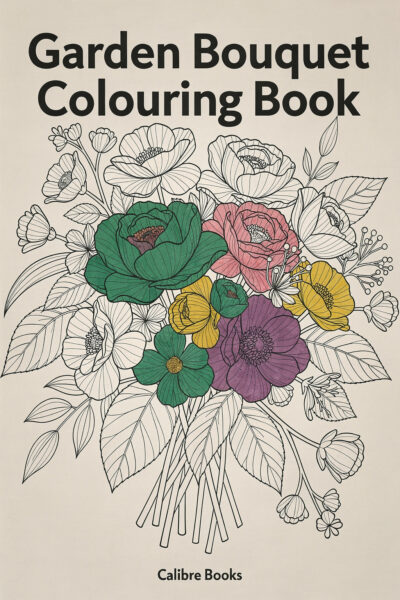 Garden Bouquet Colouring Book
