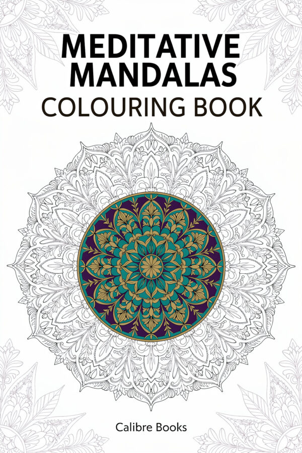 Meditative Mandalas Colouring Book