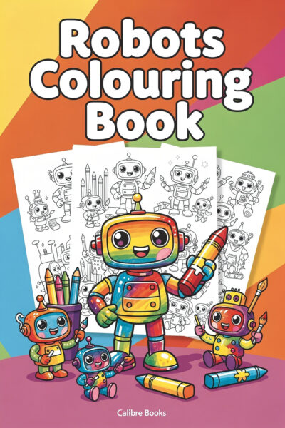 Robots Colouring Book