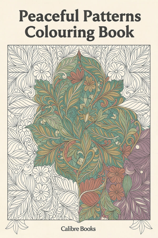 Peaceful Patterns Colouring Book