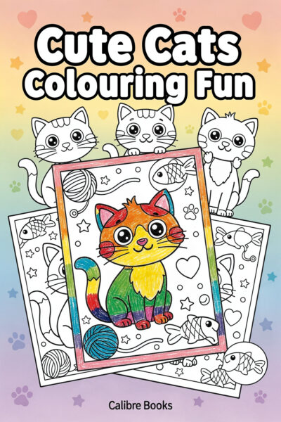 Cute Cats Colouring Fun