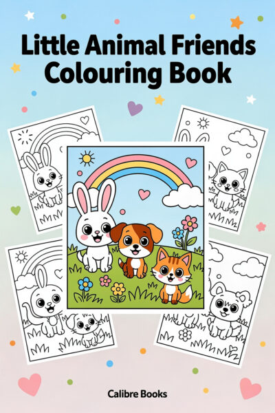 Little Animal Friends Colouring Book