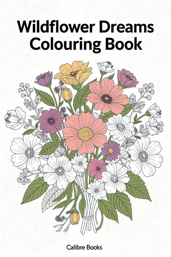 Wildflower Dreams Colouring Book