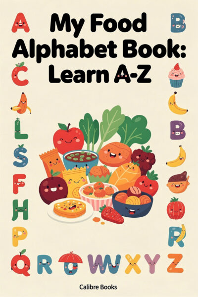 My Food Alphabet Book: Learn A-Z