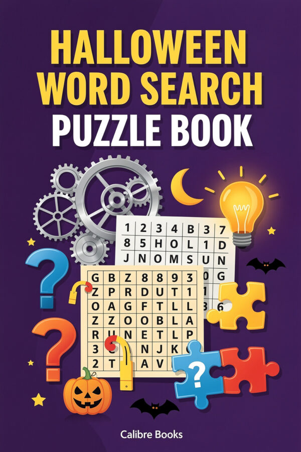 Halloween Word Search Puzzle Book