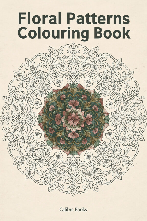 Floral Patterns Colouring Book