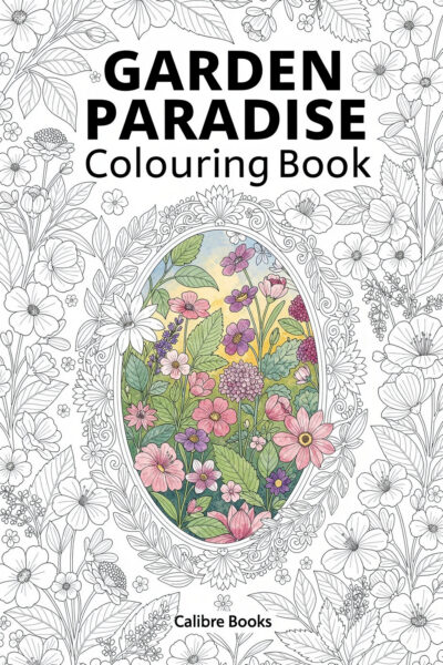 Garden Paradise Colouring Book