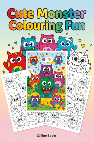Cute Monster Colouring Fun