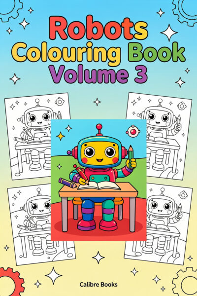 Robots Colouring Book Volume 3