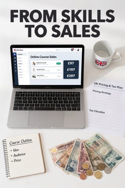 From Skills to Sales: Crafting Profitable Online Courses in the UK