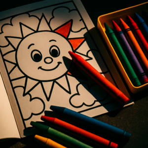 How to Set Up a Screen-Free Colouring Station That Kids Will Actually Use